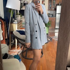 Vera Moda Grey Blazer - Size 4